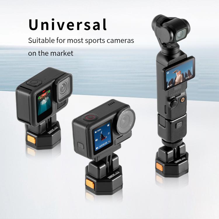 STARTRC VCR Snap-Mag Quick Release Base Mount Adapter For GoPro