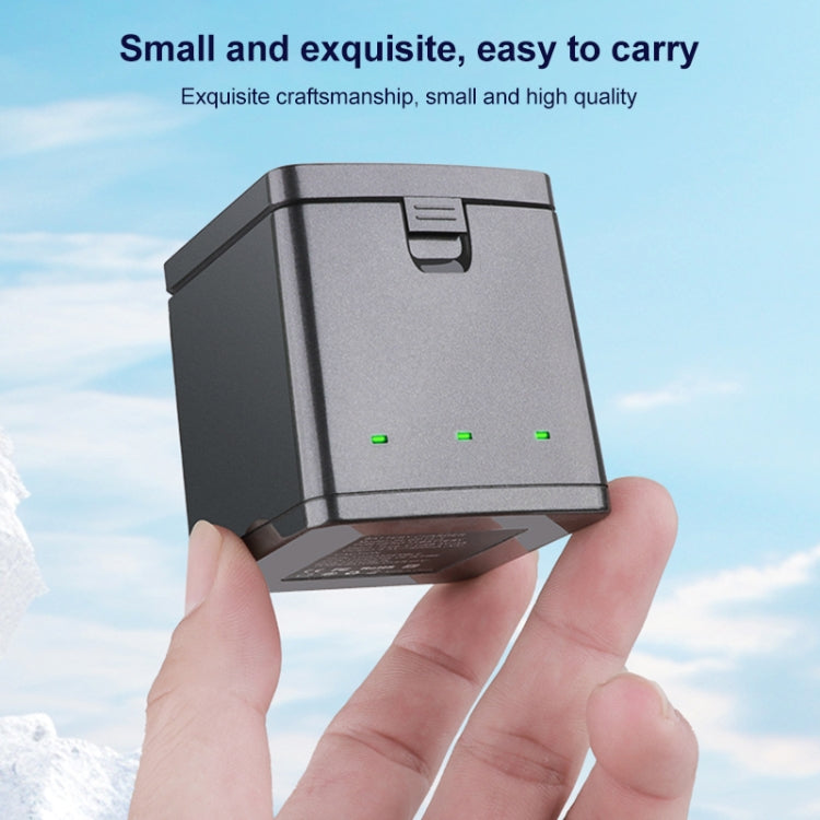 For GoPro HERO13 Black 3-Battery Charging Box Storage Case, For GoPro HERO13 Black