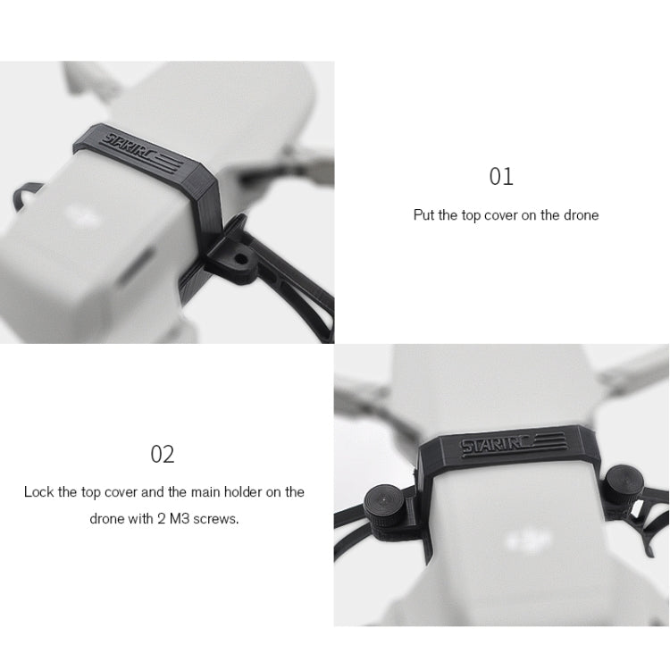 STARTRC Buoyancy Rod Absorbing Height Extender Landing Bracket for DJI Mavic 2 mini, For DJI Mavic 2 mini