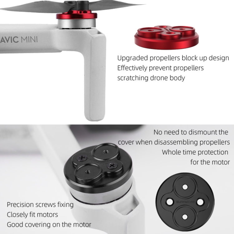 4 PCS Sunnylife Motor Metal Protection Cover for DJI Mavic Mini 1