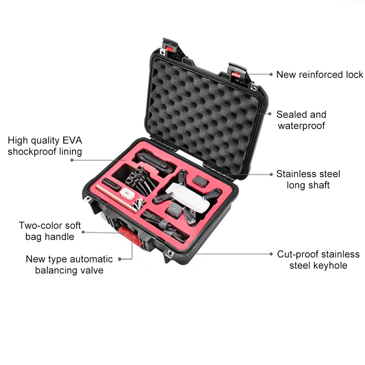 PGYTECH P-SP-101 Shockproof Waterproof Explosion-proof Hard Box Carrying Case for DJI Shark, P-SP-101 For DJI Shark