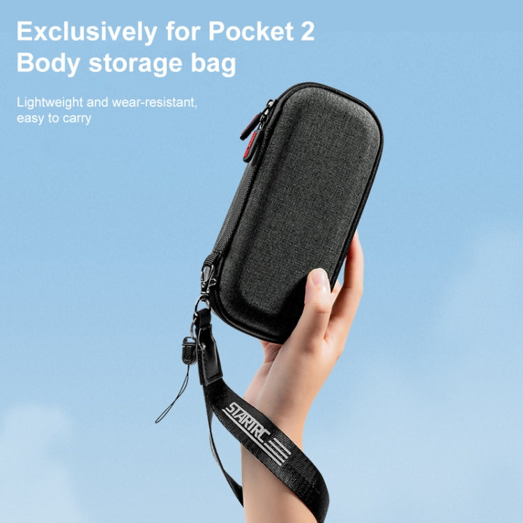 STARTRC Portable Carrying Dacron Hard Case Body Storage Bag for DJI OSMO Pocket  / OSMO Pocket 2, For DJI OSMO Pocket 2