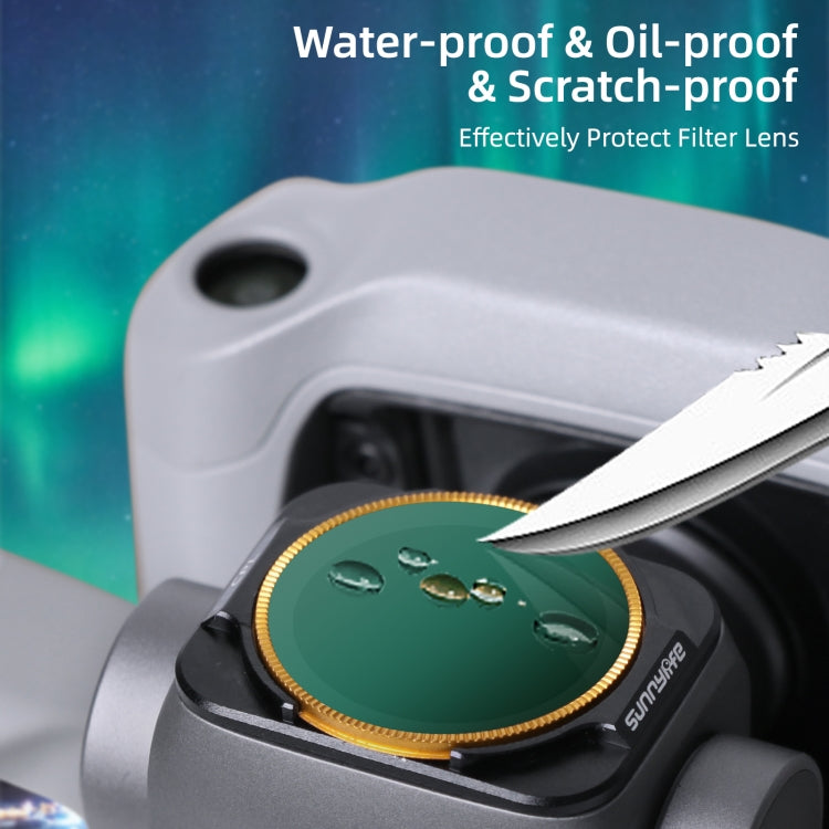 Sunnylife A2S-FI9346 4 in 1 ND8PL++ND16PL+ND32PL+ND64PL Lens Filter for DJI Air 2S, 4 in 1 NDPL Filter