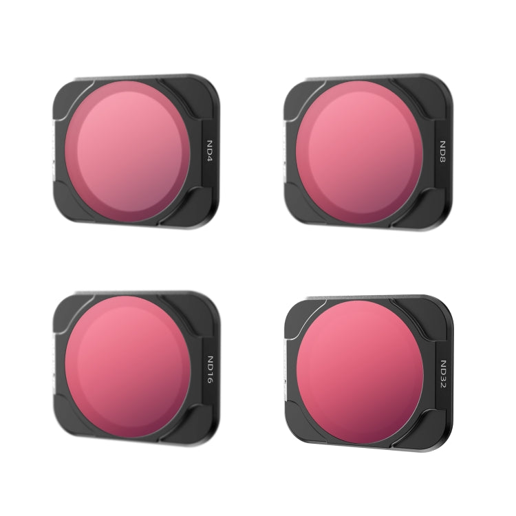 Sunnylife A2S-FI9347 4 in 1 ND4+ND8+ND16+ND32 Lens Filter for DJI Air 2S, 4 in 1 ND Filter