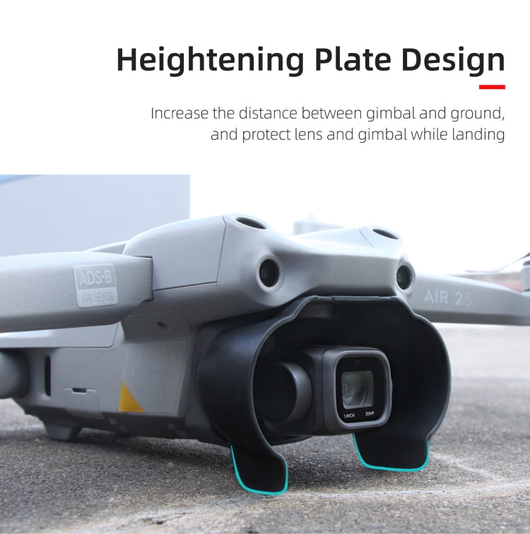 Sunnylife A2S-Q9350 Camera Lens Sunshade Anti-glare Hood for DJI Air 2S / Mavic Air 2, For DJI Air 2S