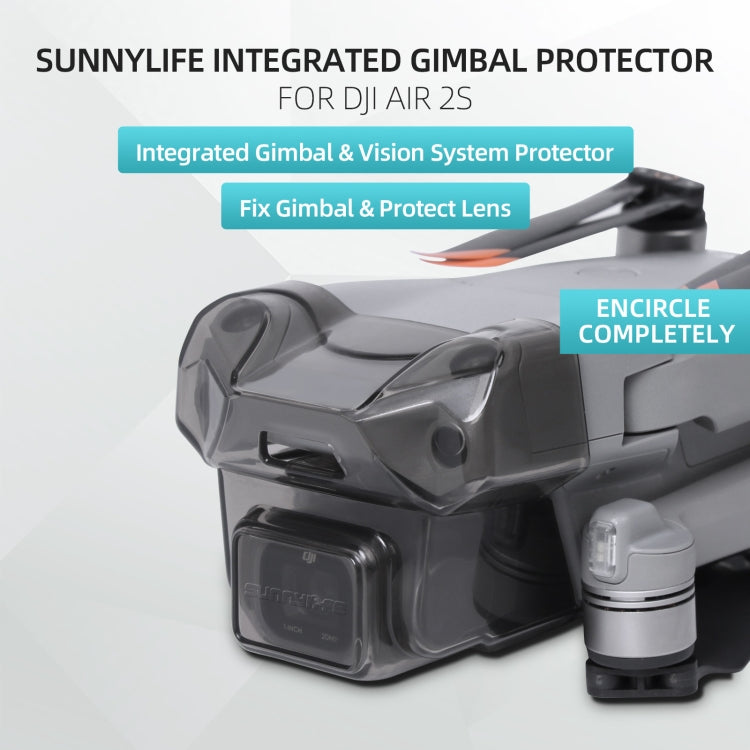 Sunnylife A2S-Q9351 Gimbal Camera Lens Protective Hood Sunshade Cover for DJI  Air 2S Drone, For DJI Air 2S