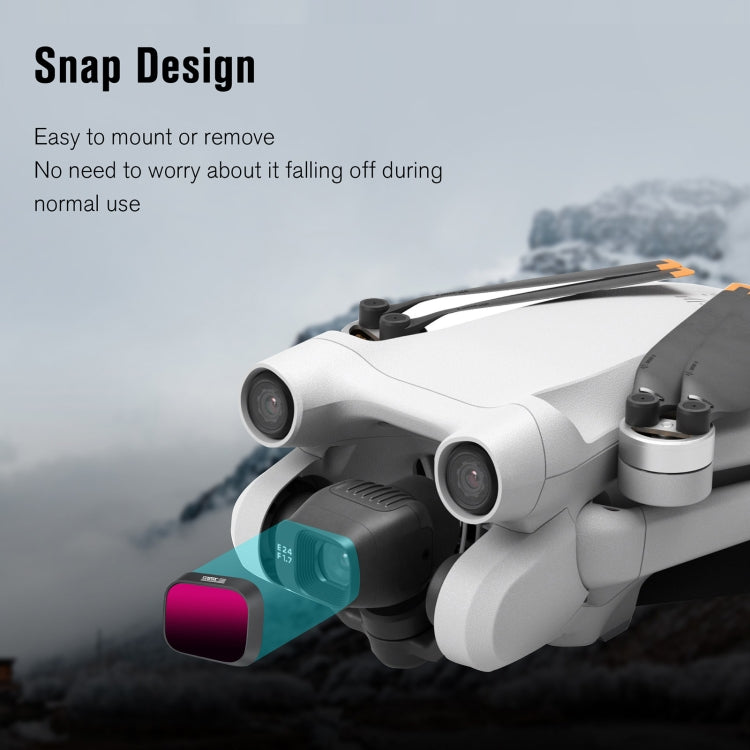 STARTRC 3 in 1 ND16 ND64 ND256 Lens Filter For DJI Mini 3 Pro, 3 in 1 For DJI Mini 3 Pro