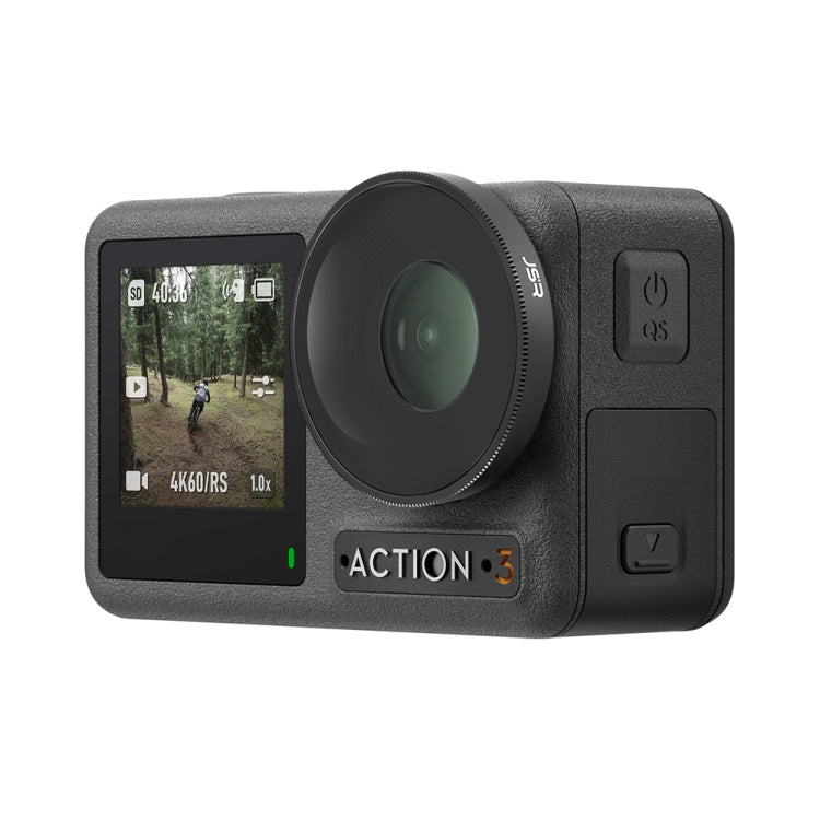 JSR 4 in 1 UV CPL ND8 ND16 ND32 ND64 Lens Filter For DJI Osmo Action 3, 6 in 1