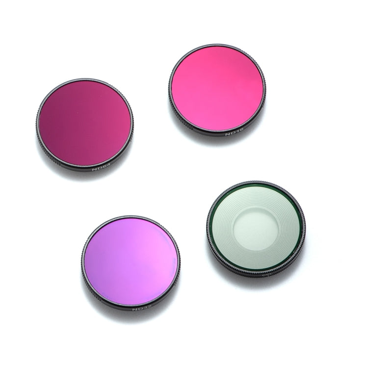 For DJI Action 3 STARTRC 4 in 1 ND16 + ND32 + ND64 + CPL Lens Filter, For DJI Action 3 (ND16/32/64/CPL)
