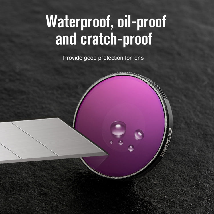 For DJI Action 3 STARTRC 4 in 1 ND16 + ND32 + ND64 + CPL Lens Filter, For DJI Action 3 (ND16/32/64/CPL)