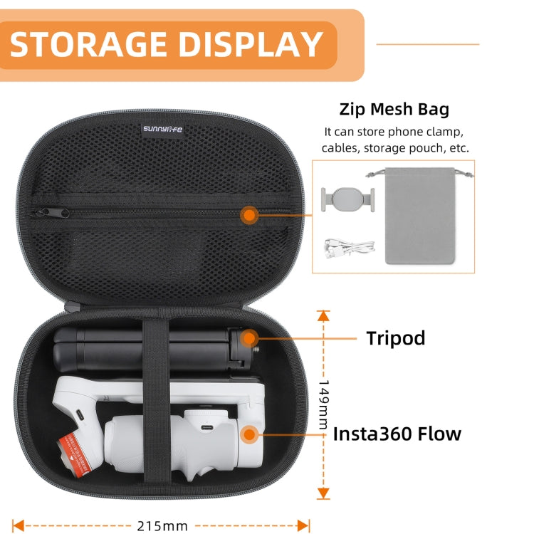 Portable Storage Bag Box For DJI OSMO Mobile Series / Insta360 Flow / ZHIYUN / FEIYU, For DJI OSMO Mobile Series