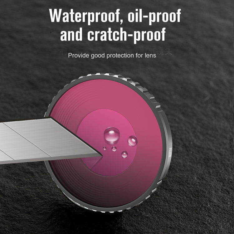 For DJI Action 4 STARTRC 4 in 1 ND8 + ND16 + ND32 + CPL Lens Filter, For DJI Action 4 (ND8/16/32/CPL)