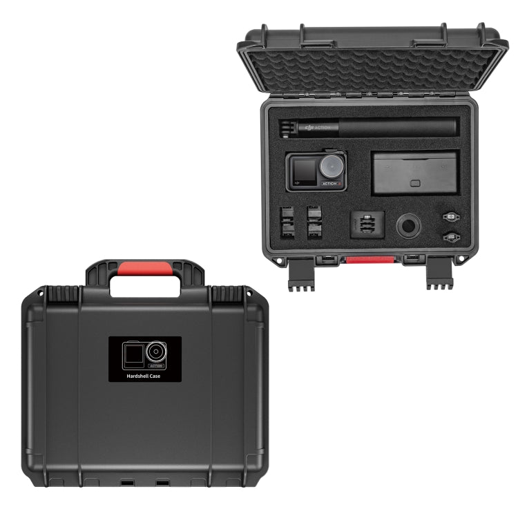 For DJI Action 4 / 3 STARTRC Waterproof PP Full Kit Suitcase Storage Box, For DJI Action 4 / 3