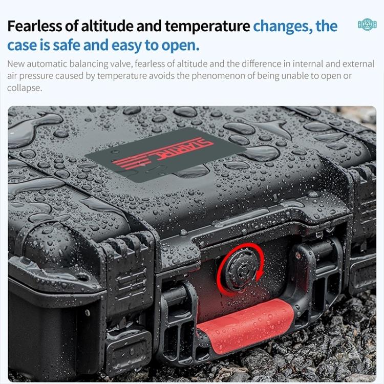 For DJI Osmo Pocket 3 STARTRC Waterproof PP Full Kit Suitcase Storage Box, For DJI Osmo Pocket 3