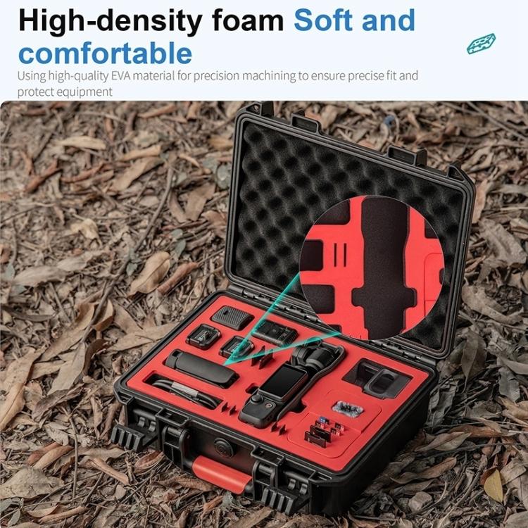 For DJI Osmo Pocket 3 STARTRC Waterproof PP Full Kit Suitcase Storage Box, For DJI Osmo Pocket 3