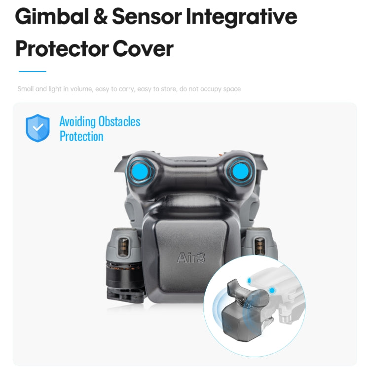 For DJI Air 3 STARTRC Lens Protective Cover Gimbal Cover, For DJI Air 3
