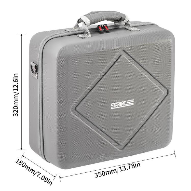 For DJI Air 3 / Air 3S / Mini 4 Pro STARTRC Dual-Drone Shoulder Storage Bag PU Handbag, For DJI Air 3 / Air 3S / Mini 4 Pro