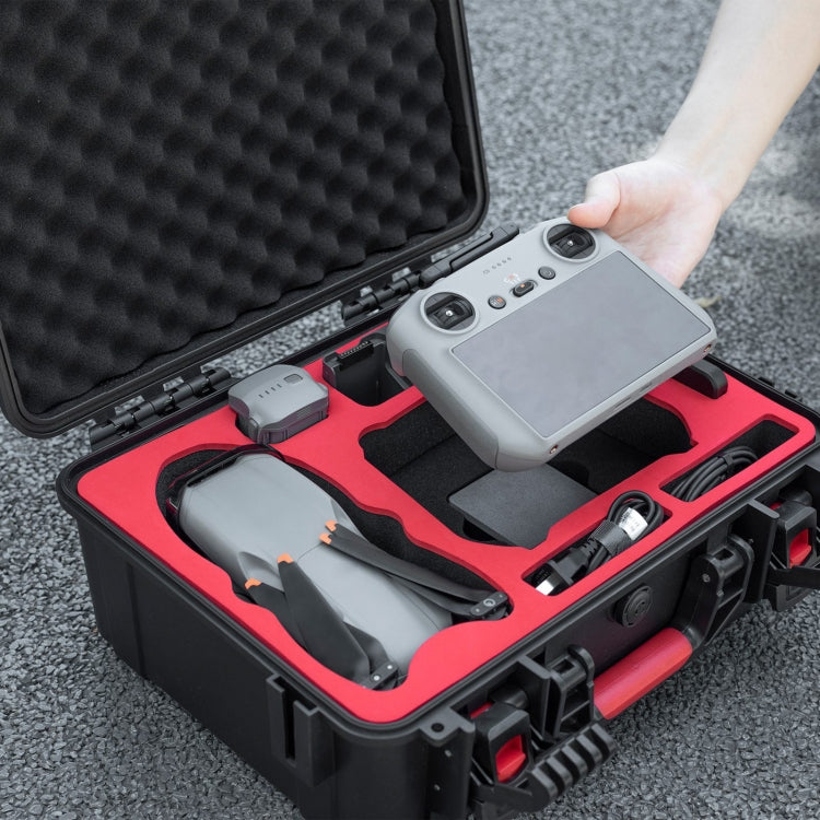 For DJI Air 3S STARTRC Waterproof ABS Suitcase Storage Box, For DJI Air 3S