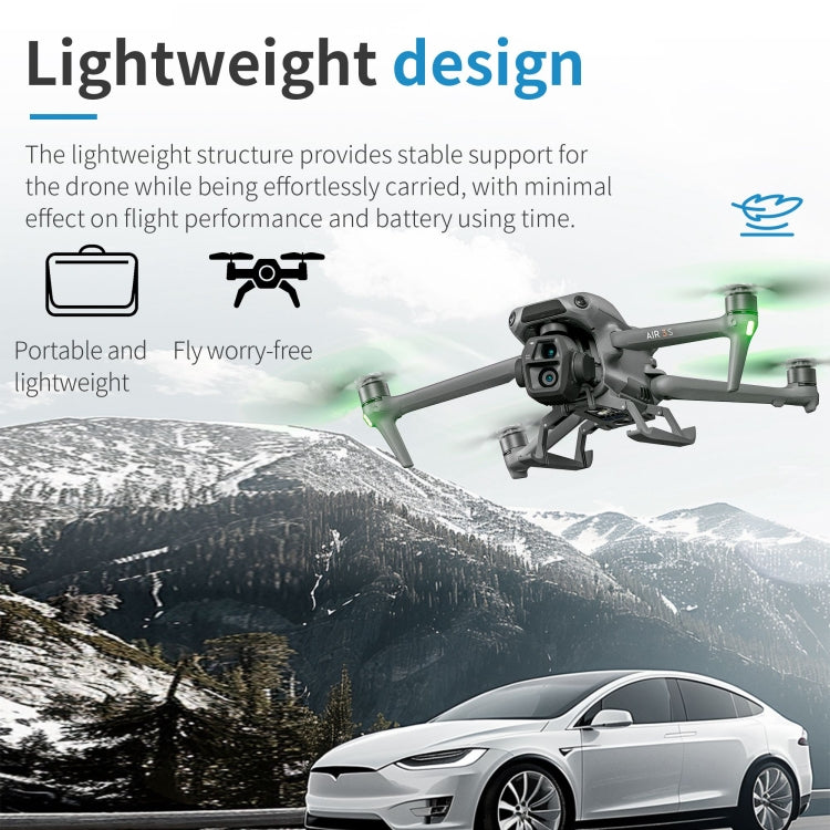 For DJI Air 3S / 3 STARTRC Folding Anti-fall Anti-dirt Heightened Landing Gear Training Rack