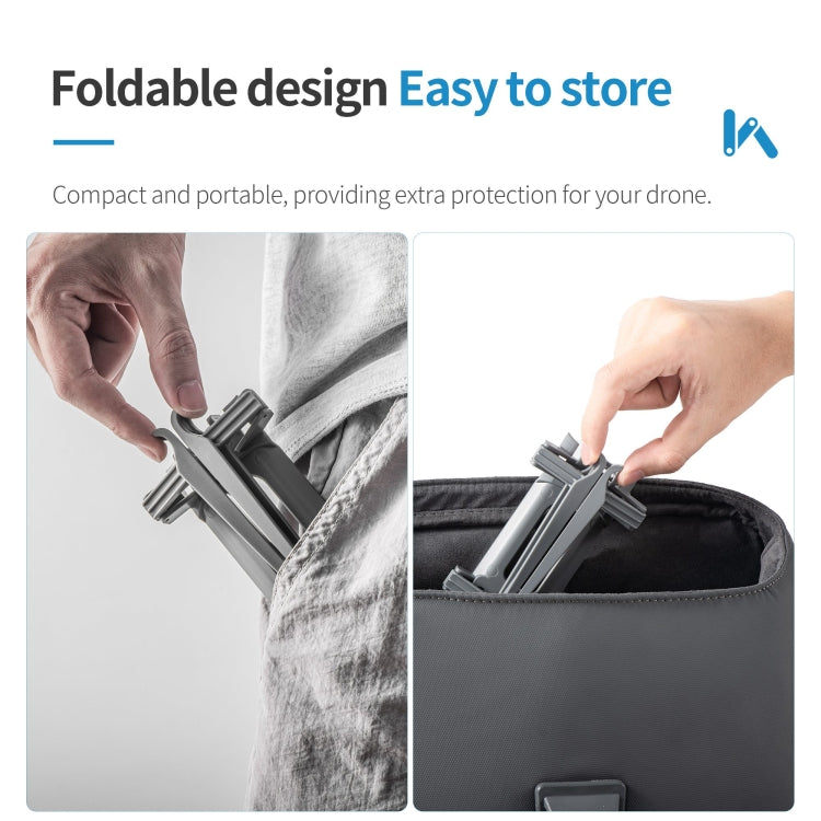 For DJI Air 3S / 3 STARTRC Folding Anti-fall Anti-dirt Heightened Landing Gear Training Rack