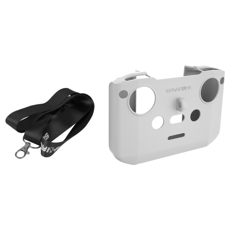 For DJI Neo / Mini 4 Pro / RC-N3 / RC-N2 / RC-N1 Sunnylife Controller Protective Cover Silicone Case with Neck Strap