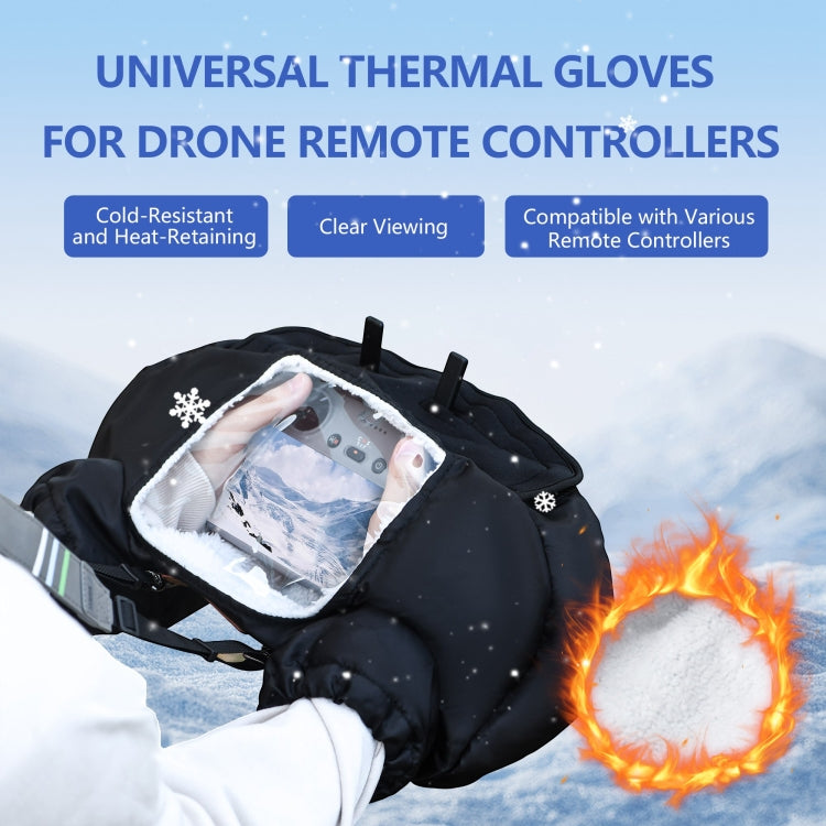STARTRC Universal Drone Remote Control Winter Warm Gloves, V2