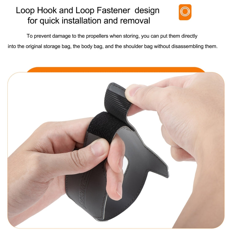 For DJI Air 3S / Air 3 STARTRC Drone PU Propellers Holder, For DJI Air 3S / Air 3