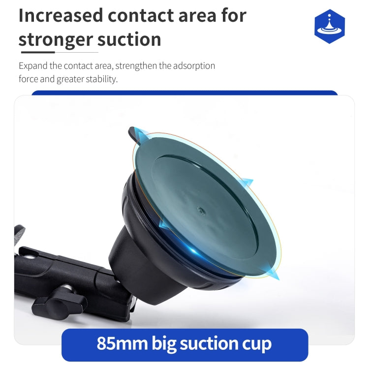 For DJI OSMO Pocket 3 STARTRC Suction Cup Holder Expansion Adapter Bracket, For DJI OSMO Pocket 3 Suction Cup Holder
