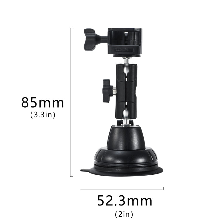 For DJI OSMO Pocket 3 STARTRC Suction Cup Holder Expansion Adapter Bracket, For DJI OSMO Pocket 3 Suction Cup Holder