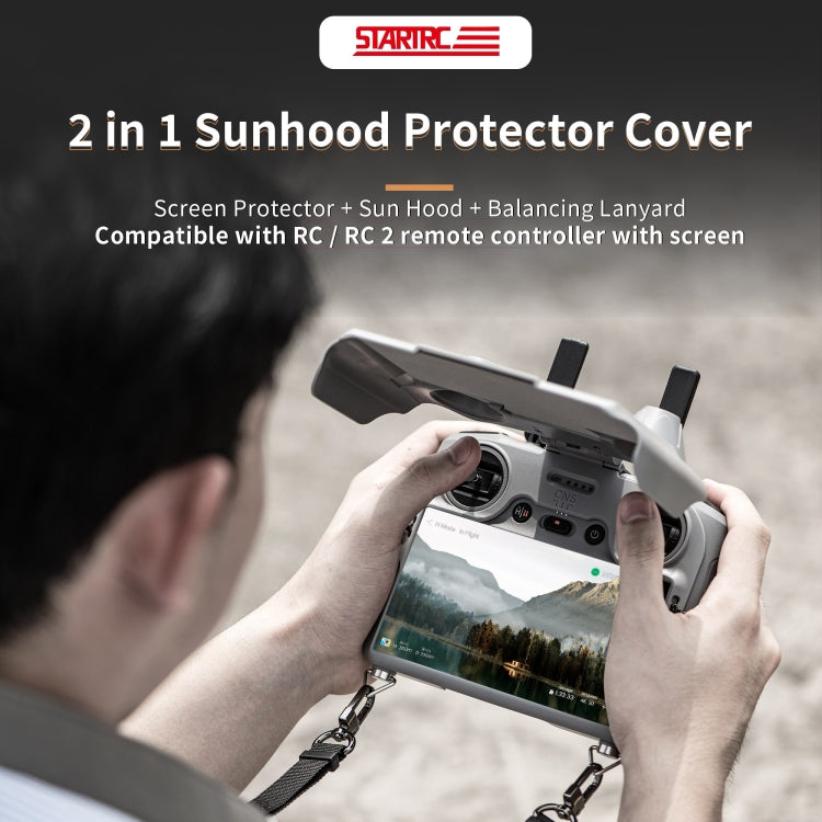 For DJI RC / RC 2 STARTRC Remote Control Sunshade Protection Cover, For DJI RC / RC 2