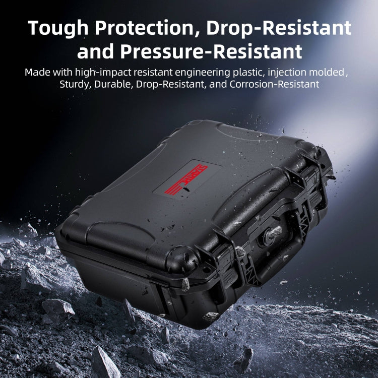 For DJI Osmo Action 5 Pro STARTRC Waterproof EVA ABS Dual-layer Suitcase Storage Box, For DJI Osmo Action 5 Pro