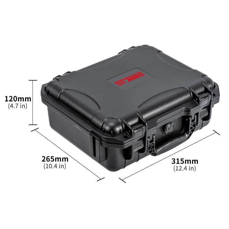 For DJI Osmo Action 5 Pro STARTRC Waterproof EVA ABS Dual-layer Suitcase Storage Box, For DJI Osmo Action 5 Pro