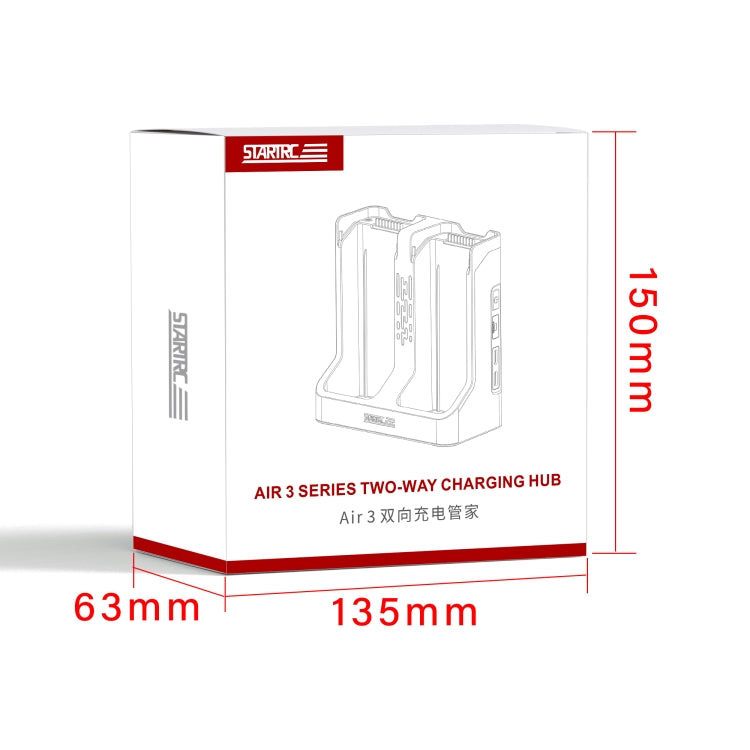 For DJI Air 3S / 3 Two-way Charging Butler Battery Charger, For DJI Air 3S / 3