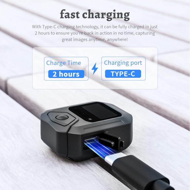 STARTRC GPS Bluetooth Remote Control For Insta360 X4 Series / Ace Pro Series / GO 3S Series, For Insta360 X4 Series