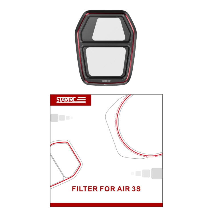 For DJI Air 3S STARTRC UV Lens Filter, UV