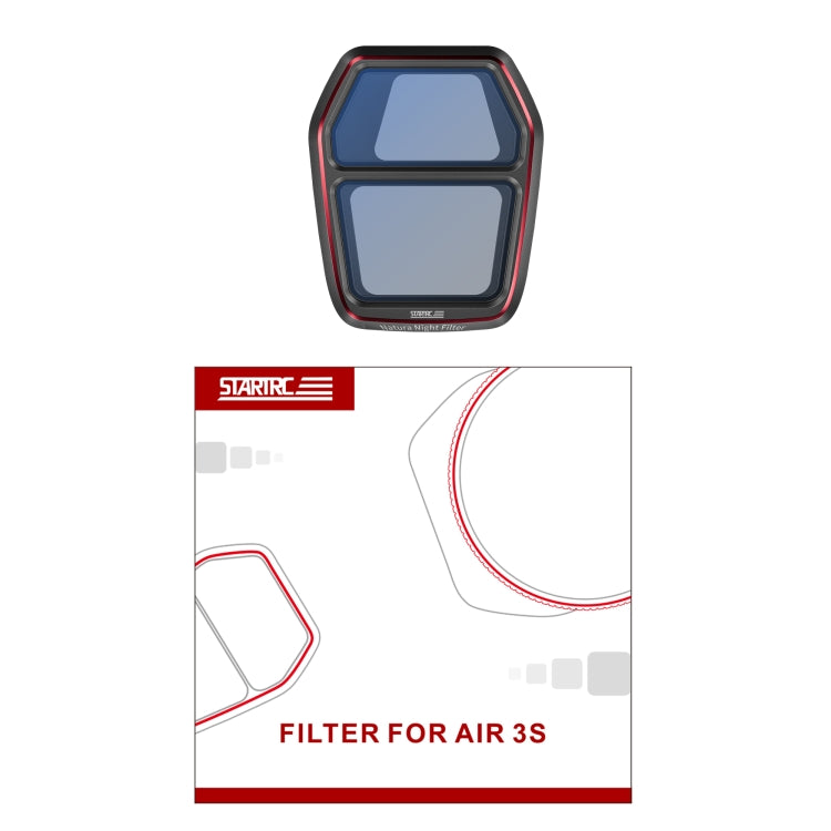 For DJI Air 3S STARTRC NIGHT Light Pollution Reduction Lens Filter, NIGHT