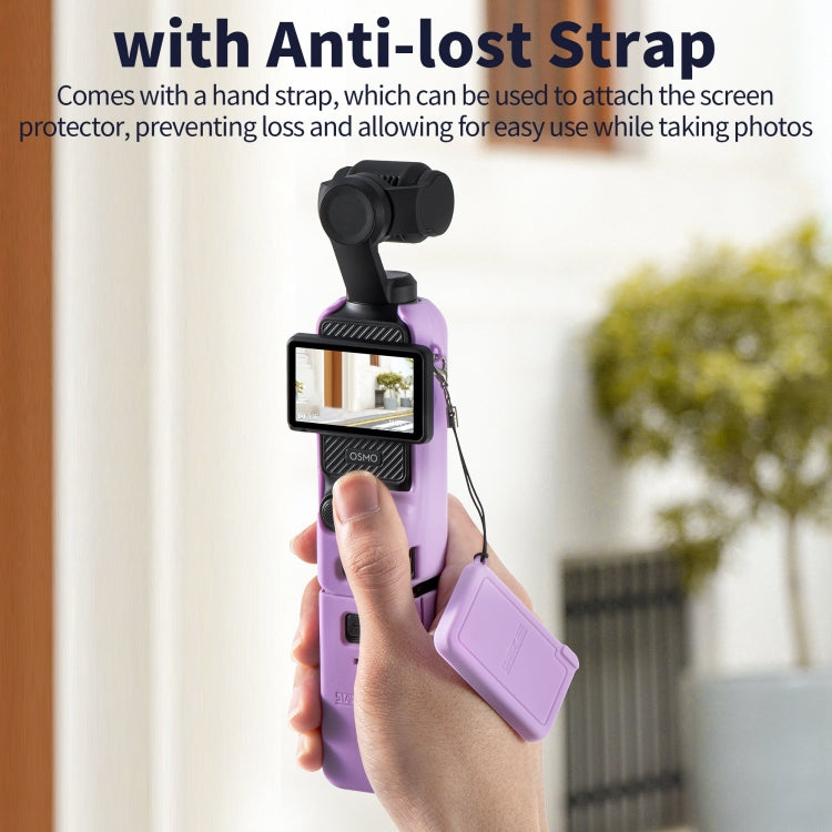 For DJI OSMO Pocket 3 STARTRC 5 in 1 Body Lens Handle Screen Silicone TPU Case, 5 in 1 Case