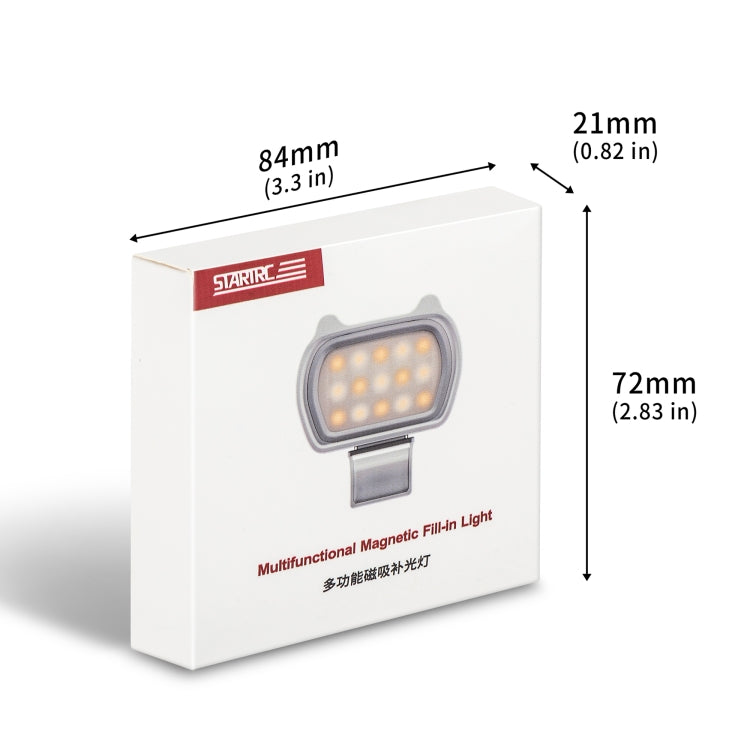 STARTRC Multi-functional Universal Cat-ears Magnetic Fill Light Beauty Selfie Light for DJI OM6/OM SE/OM 5/OM4 SE, Fill Light