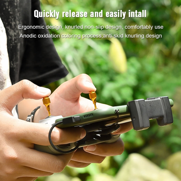 2 PCS STARTRC Drone Remote Control Retractable Adjustment Aluminum Alloy Rockers for DJI  Air 2S / Mini 2 / Mavic Air 2, For DJI Air 2S / Mini 2 / Mavic Air 2