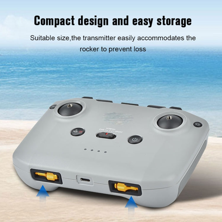 2 PCS STARTRC Drone Remote Control Retractable Adjustment Aluminum Alloy Rockers for DJI  Air 2S / Mini 2 / Mavic Air 2, For DJI Air 2S / Mini 2 / Mavic Air 2