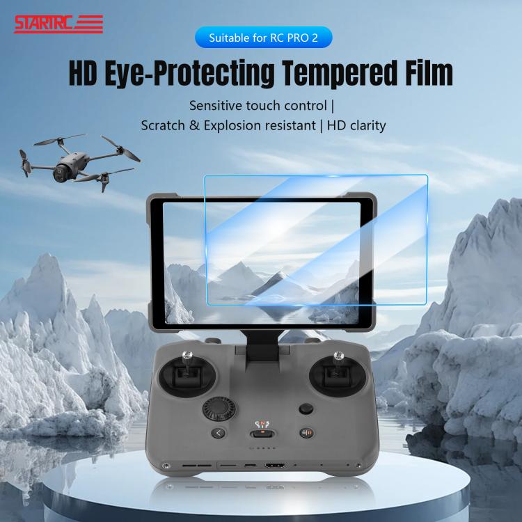 STARTRC 2pcs HD Tempered Glass Film for DJI Mavic 4 Pro / RC Pro 2