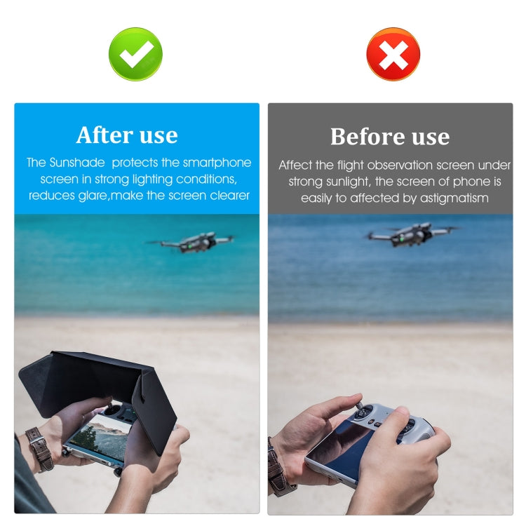 STARTRC Foldable Controller Sunshade for DJI Mini 3 Pro Remote Controller