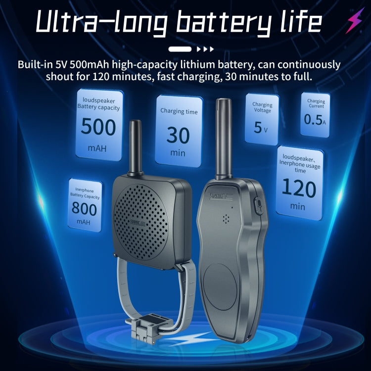 STARTRC Drone Megaphone Wireless Portable Speaker 1KM Control for DJI Mavic / Air / Mini Series, 1KM Control