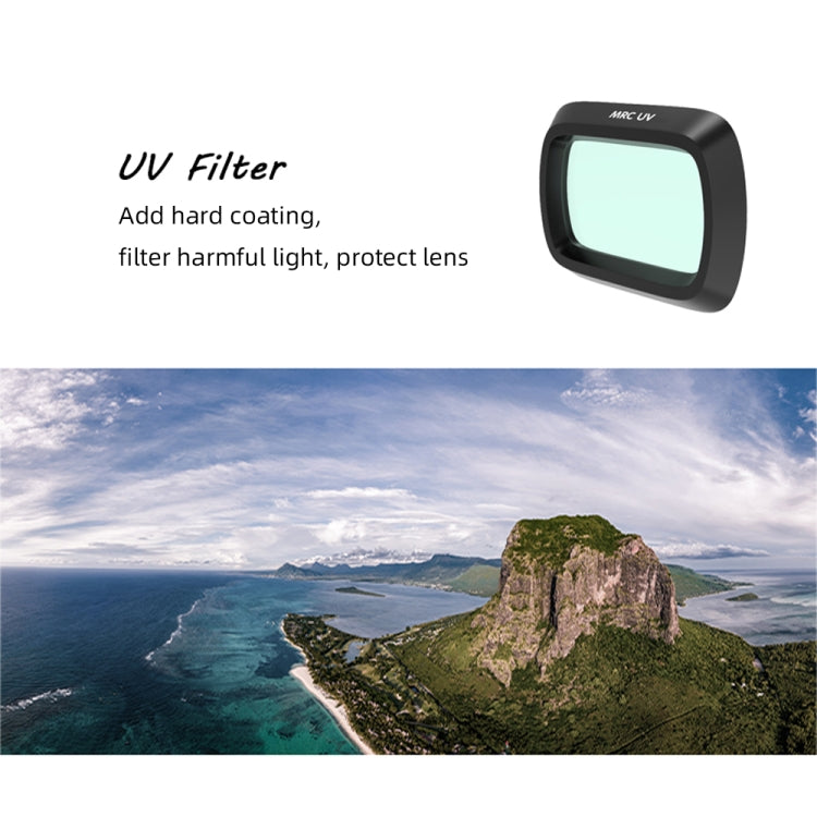 JSR Drone 4 in 1 UV+CPL+ND16+ND32 Lens Filter for DJI MAVIC Air 2, UV+CPL+ND16+ND32