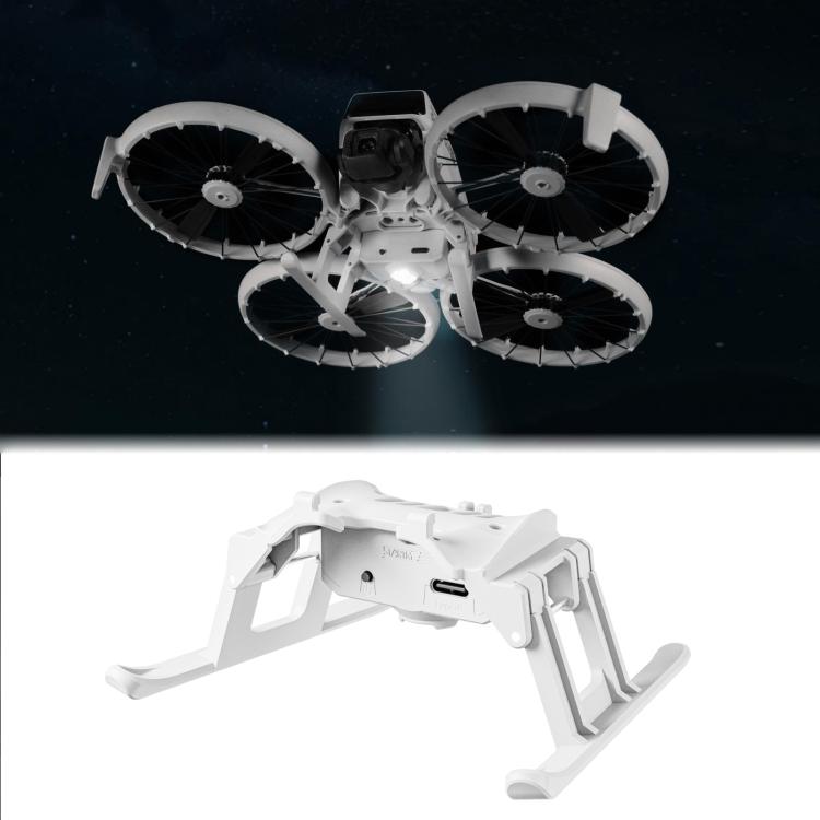 For DJI Flip STARTRC LED Light Folding Heightened Landing Gear Training Rack