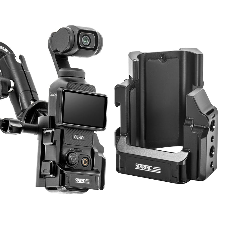 For DJI OSMO Pocket 3 STARTRC Metal Protection Frame Cage Expansion Adapter Bracket, For DJI OSMO Pocket 3 Metal Protection Frame