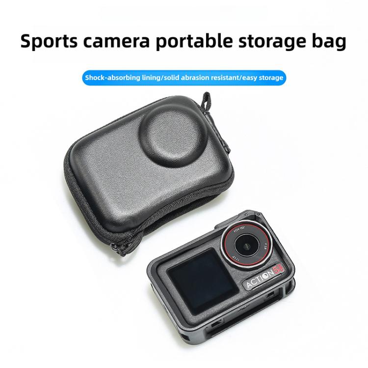 For DJI Osmo Action 5 Pro / 4 / 3 Portable Body Half Coverage Storage Box Bag