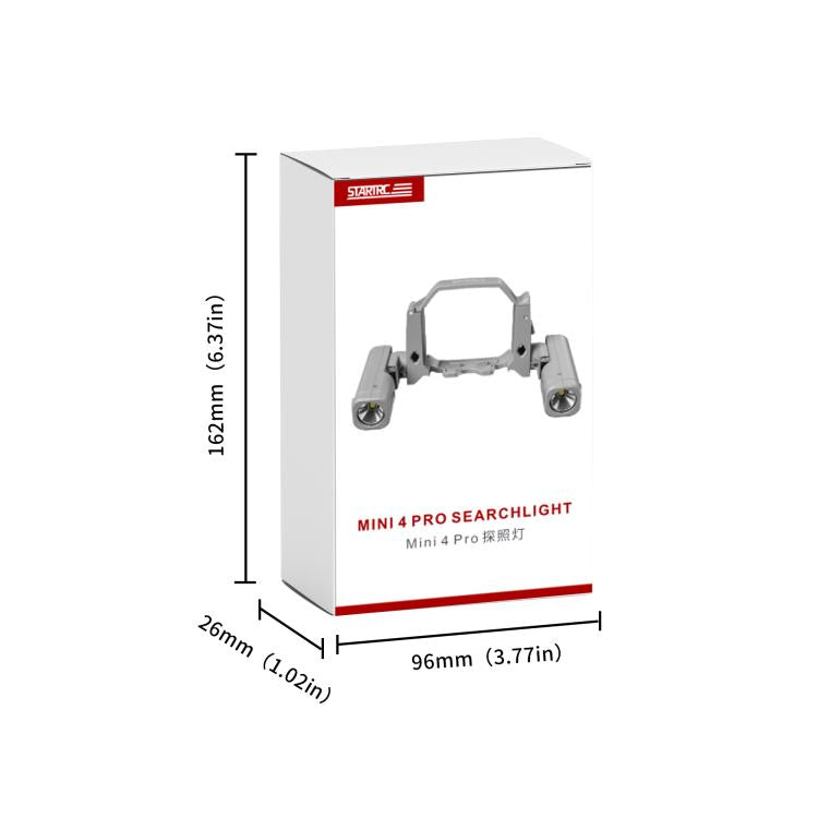 For DJI Mini 4 Pro STARTRC Night Navigation Searchlight LED Flashlight Rechargeable Refill Lighting Signal Light