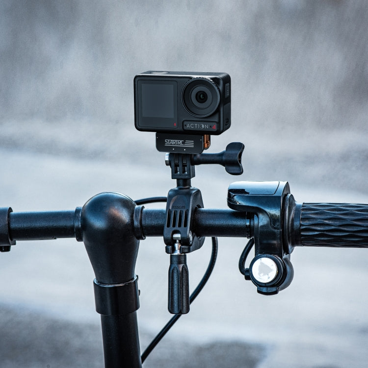 For DJI Osmo Action 4 / 3 STARTRC Metal Quick Adapter Magnetic Foldable Extension Bracket, For DJI Osmo Action 4 / 3 Metal