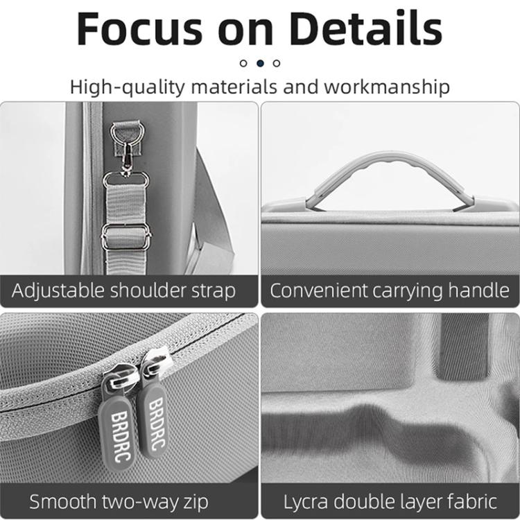 For DJI Mini 3 / 3 Pro BRDRC Shoulder Drone Remote Control Storage Carrying Bag, For DJI Mini 3 / 3 Pro